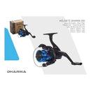 KIT COMPLETO DE PESCA — 3 VARAS + 3 MOLINETES