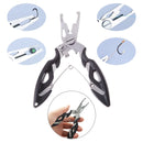 Alicate de Pesca Multifuncional + 5 Peças | Grip Pro Inox