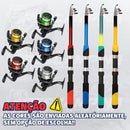 Kit Completo de Pesca 78 Peças + Estojo Premium | Frete Grátis + Brinde