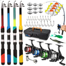 Kit Completo de Pesca 78 Peças + Estojo Premium | Frete Grátis + Brinde