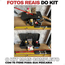 Kit Completo de Pesca com 75 Itens – Tudo Pronto Para Pescar