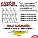 Kit Completo de Pesca com 75 Itens – Tudo Pronto Para Pescar